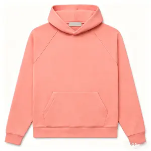 Casual Loose Hoodie 192SU222052F EssentialsS Hoodie Coral Men's Casual Comfort Loose Fit Unisex Long Sleeve Stylish