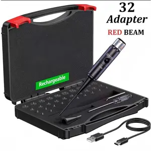 Stop Wasting Resources! Universal Laser Boresighter Kit for 200+ Models. Red/Green Sight with 32/64 Adapters (0.17-12GA) | All-in-One Calibration Solution
