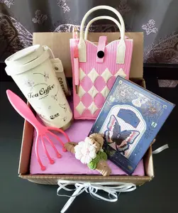 Holiday Special Gift Bundle for Her/Him – Self-Care Inspiration Box – Mug, Bag & Journal