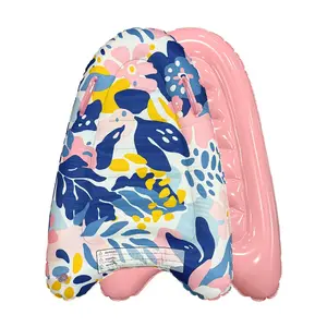 Inflatable Surfboard for Beach, Tropical, Hawaiian Parties, Pool Toy for Kids and Adults, Inflatable Sand Party Surfboard, Swimming