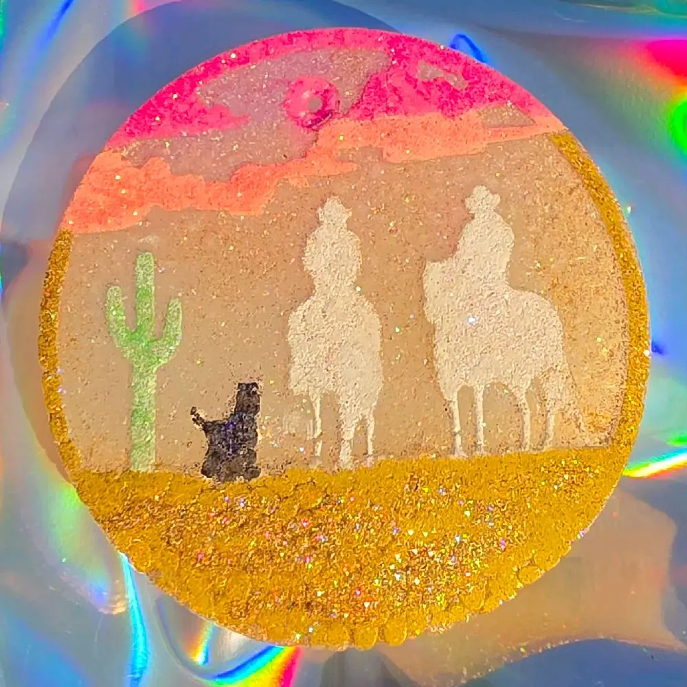 Desert Sunset Car Freshie