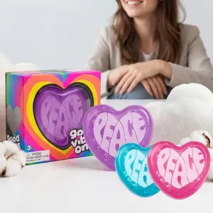 Love-shaped Daily Stress-relieving and Entertainment Tool with Soft Texture, Slow Rebound, and Fun Portability.
