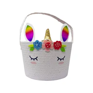 Unicorn Woven Basket