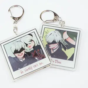 NIER AUTOMATA WE LITERALLY CAN'T SEE 2.5" KEYCHAINS