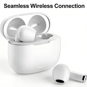 Wireless Earphones Low Latency Gaming Headset High Fidelity Long Battery Life Touch Control 180mah Perfect Gift Creative Design