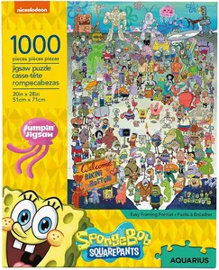 SpongeBob SquarePants Cast 1000 Piece Jigsaw Puzzle