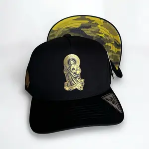 Hat Saint Jude  yellow Camo SnapBack cap