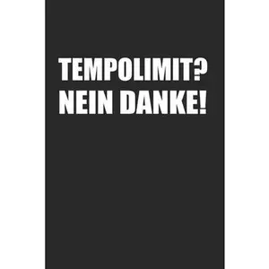 USED-Tempolimit Nein Danke! 130 km/h Autobahn: 120 Pages 6 'x 9' -Dot Graph Paper Journal Manuscript - Planner - Scratchbook - Diary by Notebook, Journal