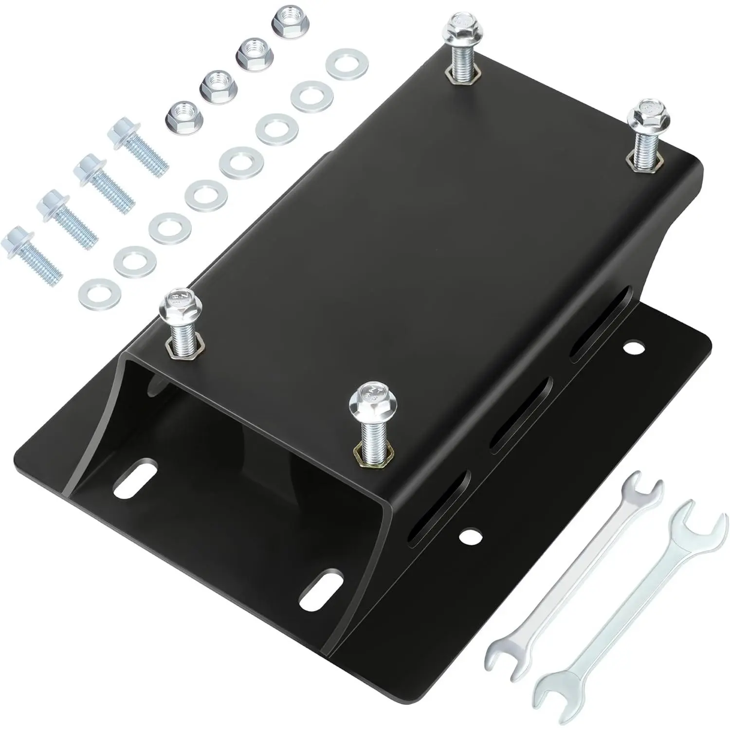 Torque Converter Motor Engine Riser Plate Kit Replacement for Predator 212cc 224cc 196cc 6.5hp Coleman CT200U BT200X Baja Warrior Massimo MB200 GX160 GX200 Engine Mini Bike Go Kart Parts