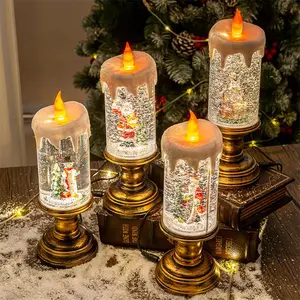 LED Candle Light, Battery Powered Flashing Candle Light, Novelty Lighting for Home Party Wedding Festival Decoration