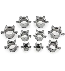 Kitty Cat Stainless Steel Tunnels