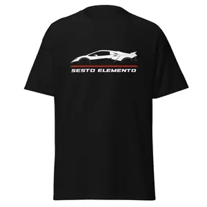 Premium T-Shirt For Sesto Elemento 2010-2012 Car Enthusiast Grandpa Dad Son Birthday Gift Men's Tee