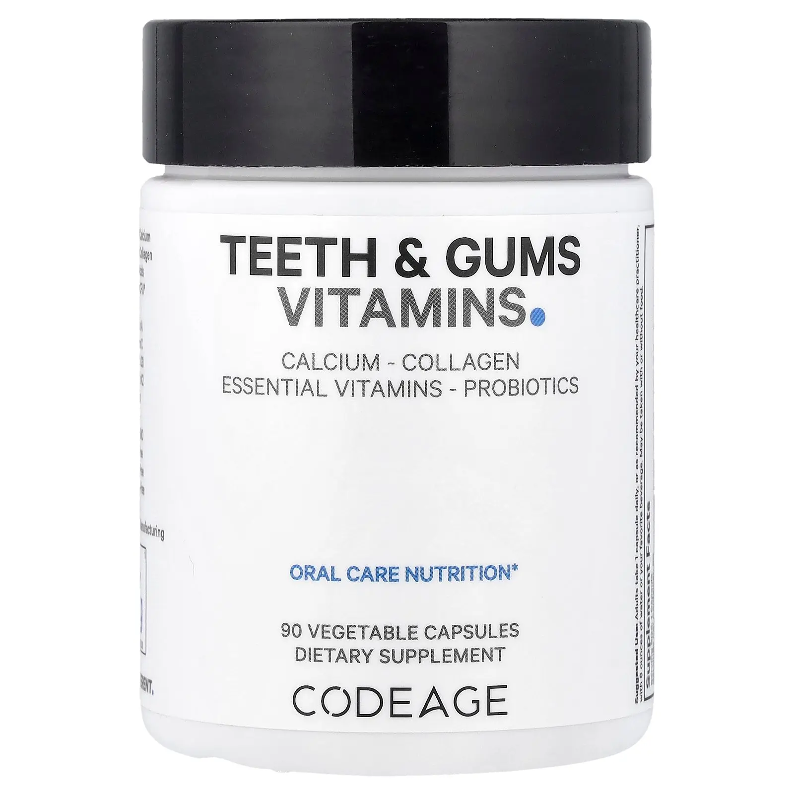 Codeage Teeth & Gums Vitamins, 90 Vegetable Capsules