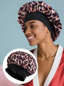 Women's Lightweight Silk Sleep Cap, Elastic Wide Band Design, Multi-Color Options, Soft Fabric, Hair Protection Nightcap, Curly Hair Care Headscarf, Sleeping Cap, Hair Care Wrap, Silk Bonnet, Sleep Bonnets
