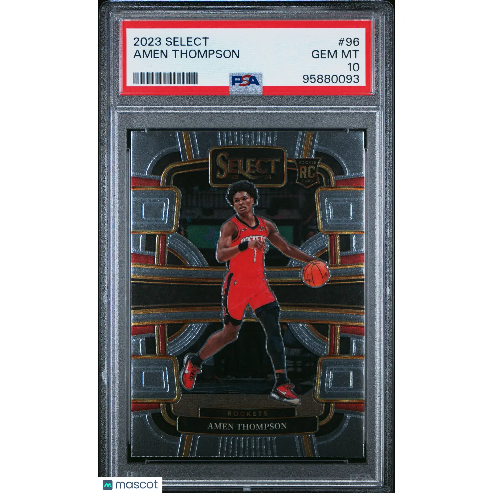 Amen Thompson PSA 2023 Panini Select #96 10