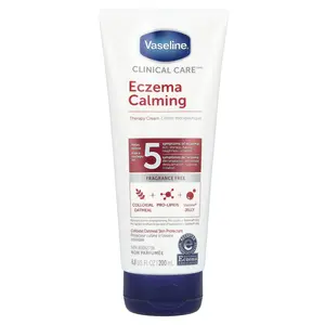 Vaseline Clinical Care™, Eczema Calming Therapy Cream, Fragrance Free, 6.8 fl oz (200 ml) | HSA/FSA Eligible