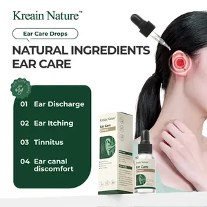 Kreain Nature 10 Meniere's Syndrome Ear Care – Contains Magnolia Biondii Bud & Carthamus Tinctorius Flower Extract to Relieve Tinnitus & Hearing Loss
