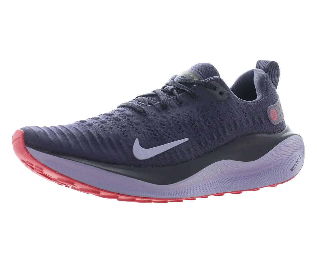 NIKE ReactX Infinity Run 4 Unisex Cushioned Running Shoes, Breathable Knitted Athletic Sneakers for Road Running, Knitted Running Shoes