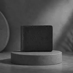 UNDER THINKER Signature RFID Wallet for Men, Slim Bifold Faux Leather Wallet with 7 Card Slots, X-Slot Access, Gift Box Included