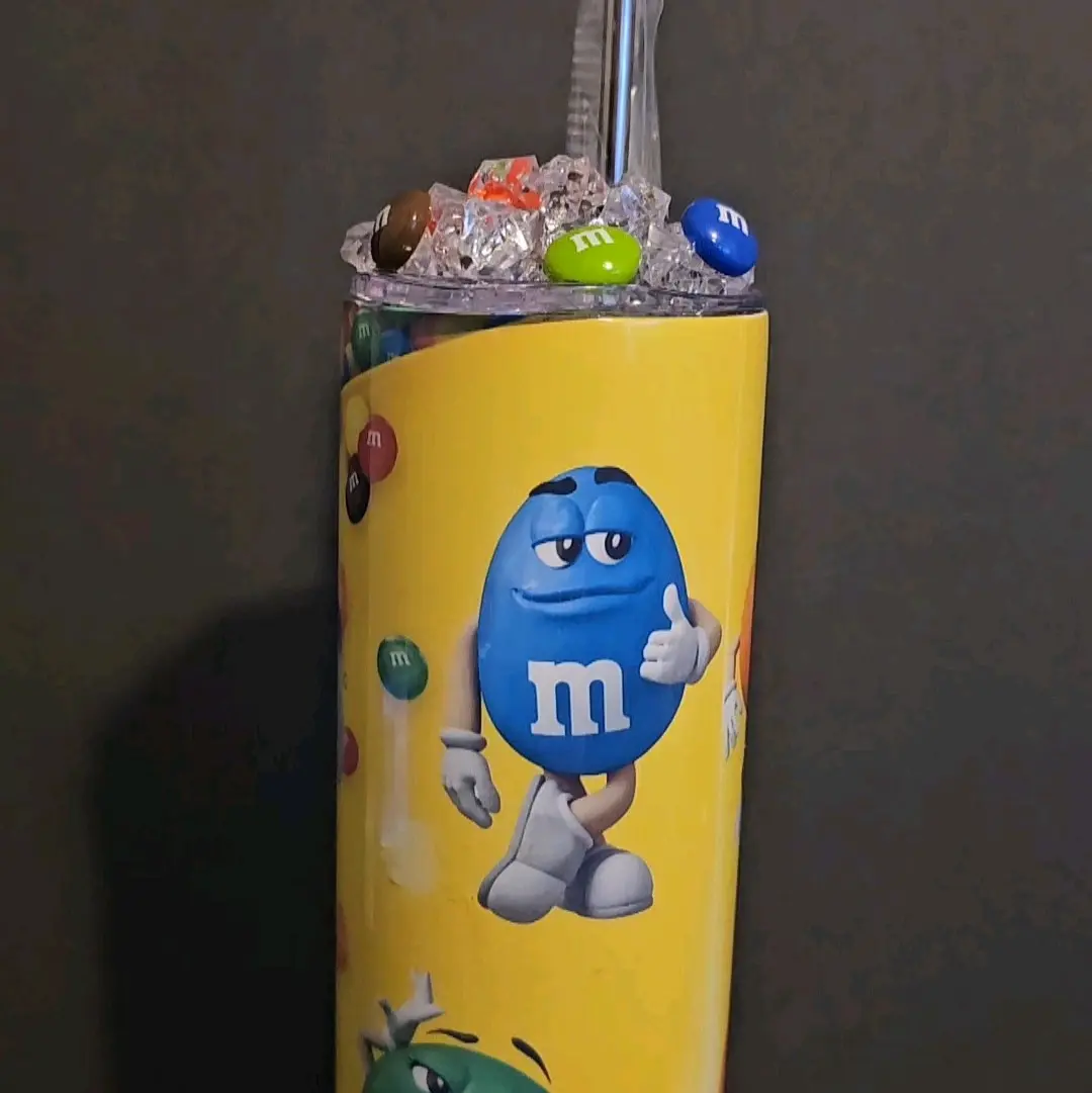 M&M tumbler
