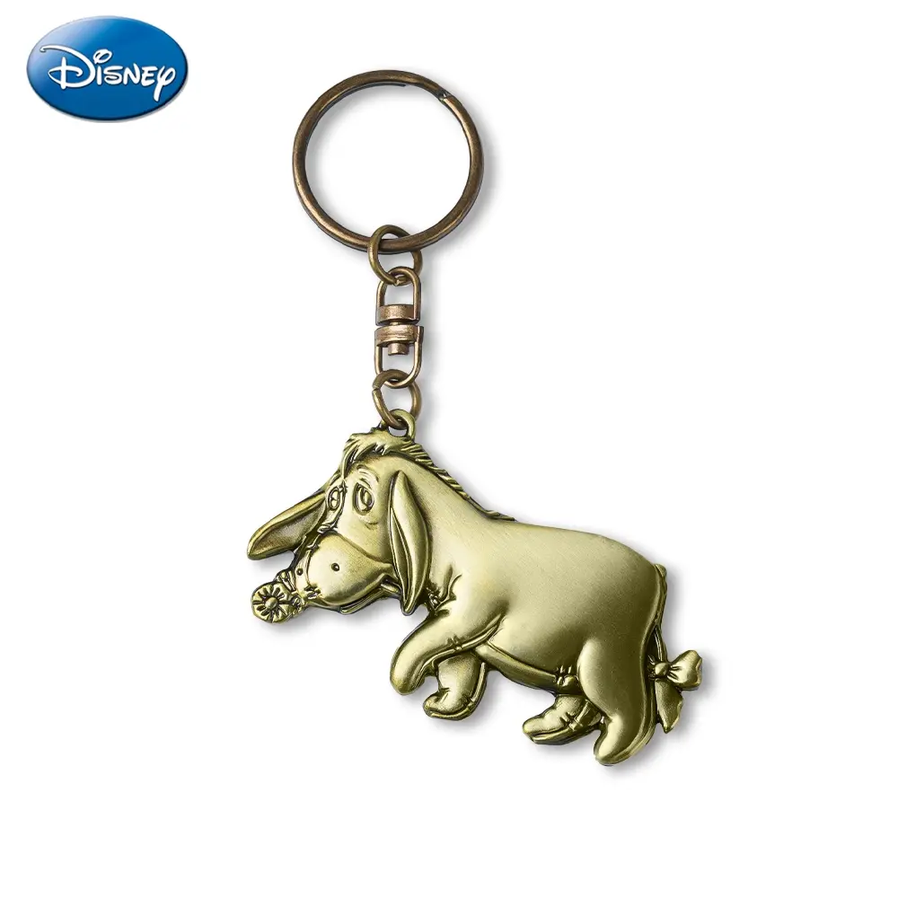 Disney Eeyore Keychain, Authentic Keychain, Officially Licensed Pewter Key Ring, Cute Cartoon Character Design, Perfect Gift for Fans & Collectors, Bag Charm Keychain, Keychain For Bags