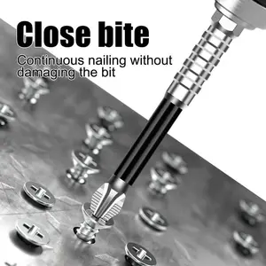 K5 Anti Slip Bit Set for Impact Drivers High Magnetic Screwdriver Drill Bits Durable Anti Slip Design for Precision Tasks Power Tools