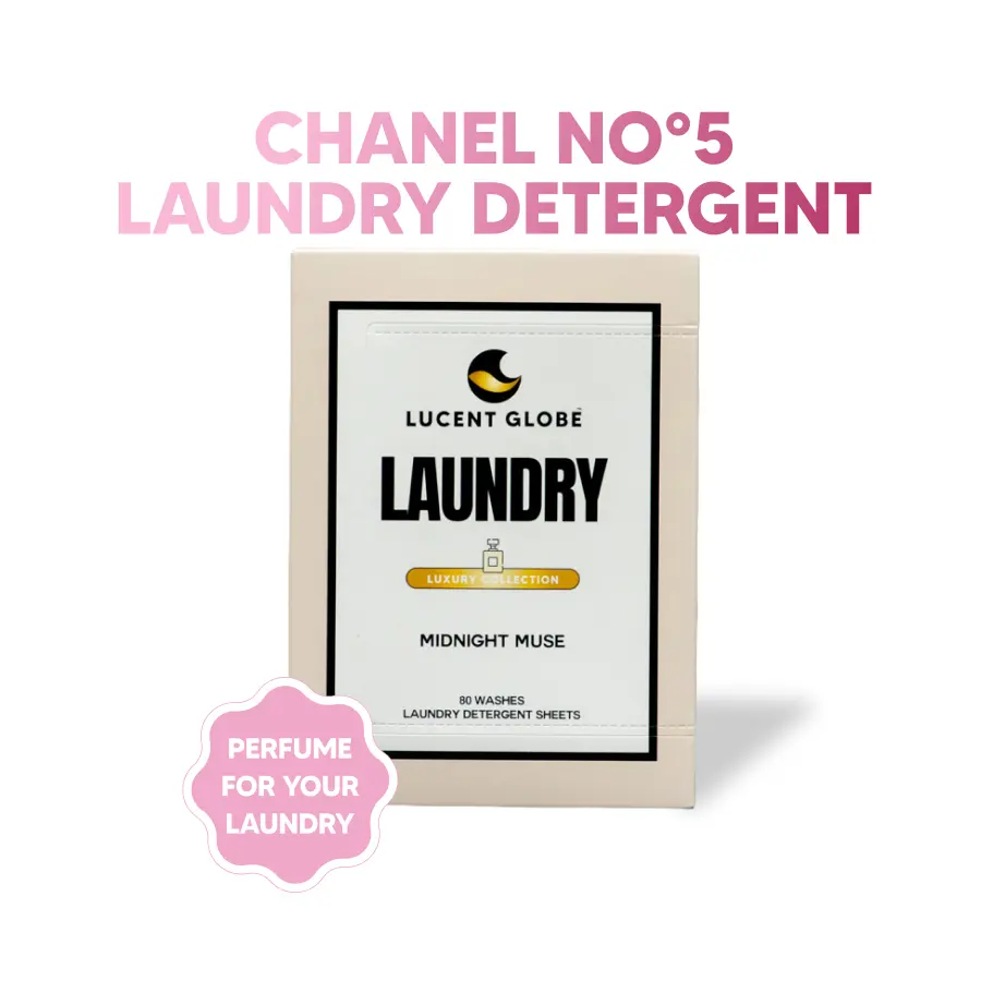 Lucent Globe | Midnight Muse | Laundry Detergent Sheets | 80 Washes | Replaces Laundry Pods & Liquid | Zero Plastic Packaging | No Nasties Formula | World’s Best Smelling Laundry Detergent