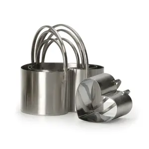 RSVP Set of 4 Heart-Shaped Biscuit Cutters