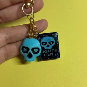 Lights Out Mini Book Keychain