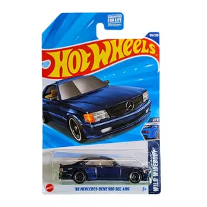 Hot Wheels '89 Mercedes-Benz 560 SEC AMG - Wild Widebody (Blue)