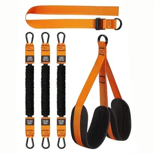 Pull Up Assistance Bands 225lbs, Heavy Duty Pull Up Workout Band with Feet Rest, Resistance Band for Pull Up Bar Bands, Pull Up Assist Band Strength Training Workout Equipment, Height Adjustable