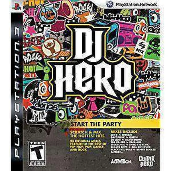 DJ Hero - PS3 Game (Retro Fam)