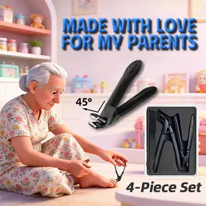 Toenail Clippers for Thick Nails, Long Handle Ergonomic Nail Clippers for Seniors, Anti-Splash 12mm Wide Jaw Heavy Duty Nail Cutter for Hard/Ingrown Nails, Effort-Saving for Men & Women，#DealsForYouDays