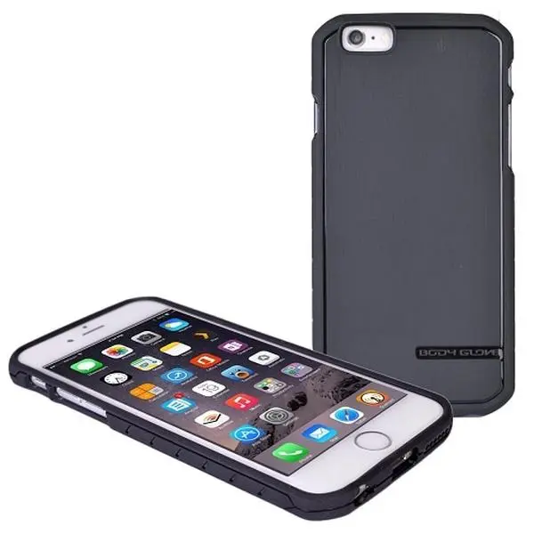 Body Glove Satin Black Case for iPhone 6/6s, New (No Original Packaging)