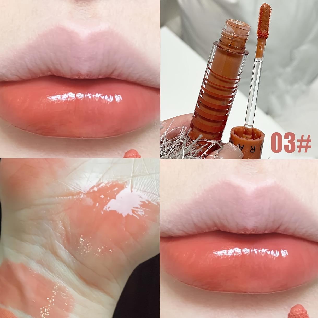 [G!]HERORANGE 6-Piece Long-Lasting Lip Stain Set Waterproof Non-Transfer Smudge Proof Hydrating Matte Finish Korean Liquid Lipstick for Festival Party Stage Makeup Perfect Gift for Women