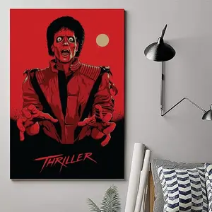 Michael Jackson Thriller Comic Book  Poster _No Framed