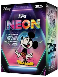 2026 Disney Neon Value Box - Rip or Ship - Factory Sealed
