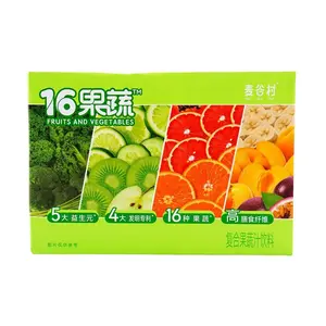 MAI GU CUN 16 Fruit & Vegetable Liquid Salad - 80g x 12 Packs | Healthy & Convenient Dressing