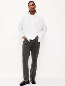 Old Navy Men's Structured Straight Non-Stretch Jeans