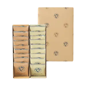 Tokyo Milk Cheese Factory Cookies Gift Box - 18pc Assorted Flavors: Sea Salt Cheese & Honey Cheese - Popular Japanese Souvenir Snack