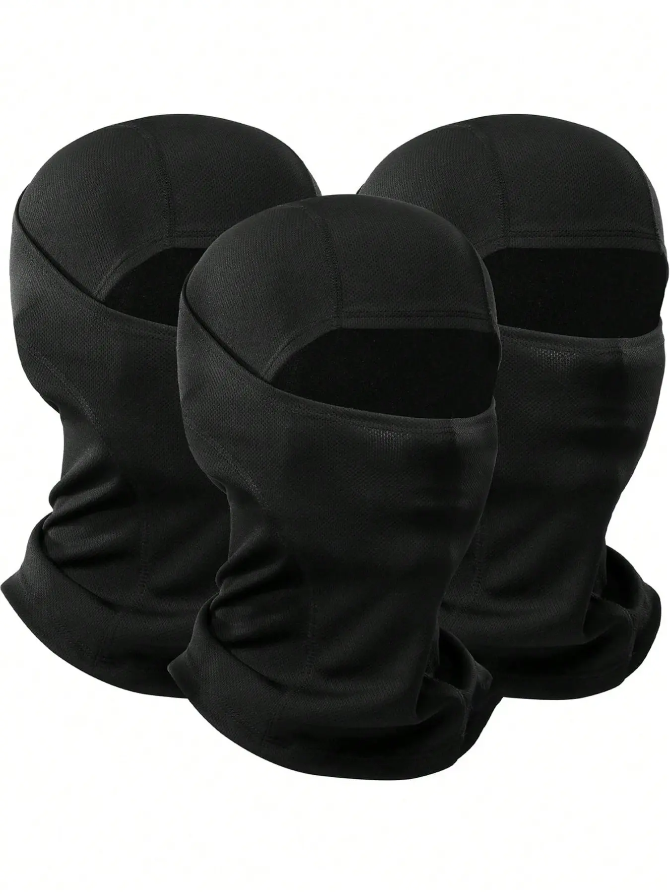 3Pcs Balaclava Headwear Ski Mask Full Face Cover for Men and Women Breathable Full Face Mask for Skiing Outdoor Sports