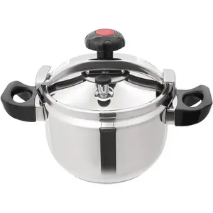 7.4 Quart Pressure Cooker Stainless Steel Pressure Canner, Large Capacity, Commercial Pressure Cooker Clamp On Type, Single Valves for Family or Commercial Use (7.4 Qt) ceramic pot