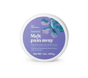 Melt Pain Away Magnesium & Capsaicin Pain Treatment Balm, Lavender