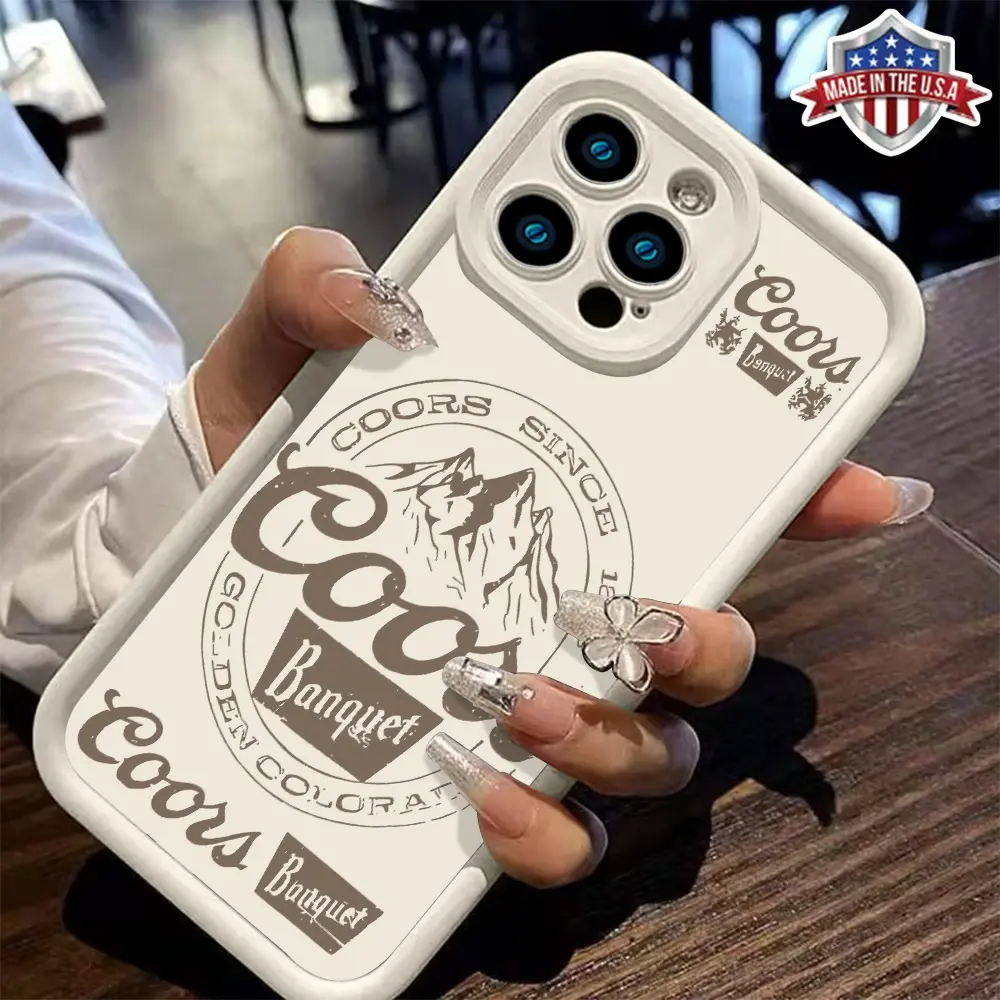 Vintage Mountain Badge Retro Label Case for iPhone 17 16 15 14 Pro Max 13 12 11 XR XS Plus Air Slim Shockproof Anti Drop TPU Cover