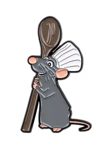 Mouse Enamel Brooch Pin, Zinc Alloy Collar Pin, Versatile Fashion Accessory for Sweaters Hats Backpacks, Perfect Gift for Friends