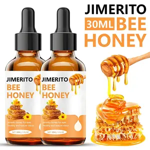 Jimerito Honey Eye Drops, Honey Eye Care Serum, Eye Cream, Eye Essence, Effective Within 7 Days Skincare Comfort Bee Honey Eye Soothing Lotion Honey Essence Fast-Acting Eye Cream, Daily Use Eye Care Product, Rejuvenating