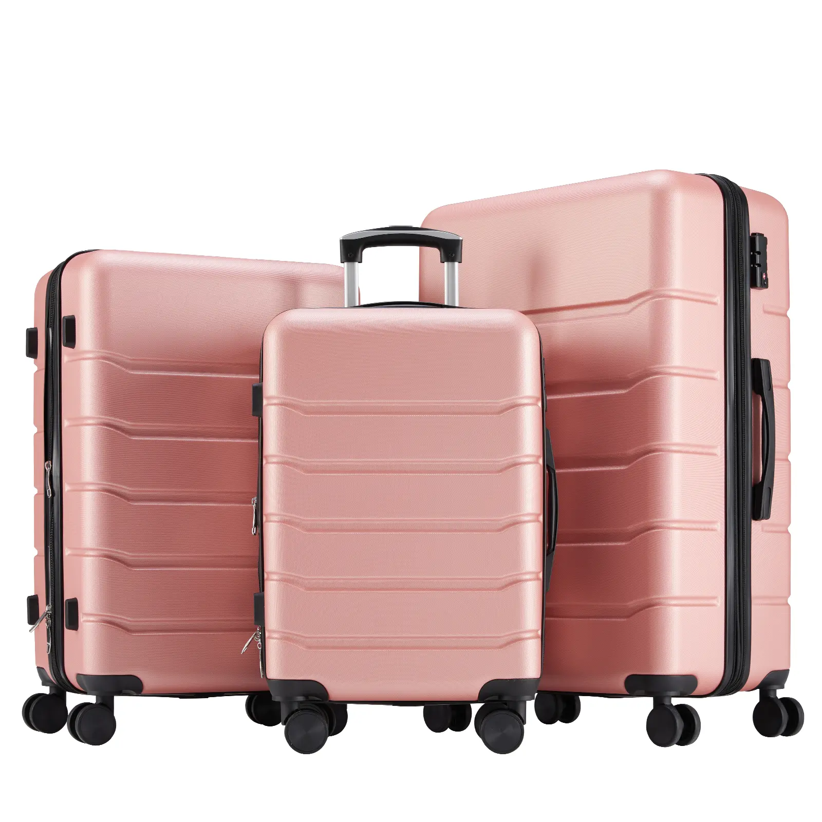 Hardside Expandable Luggage - Checked luggage with 360° spinner wheels, TSA combination lock and water-resistant polycarbonate shell