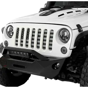 Wrangler Flag Grill Insert JK Front Bug Screen Deflector Mesh Grille for 2007-2018 Jeep JK & Wrangler Unlimited