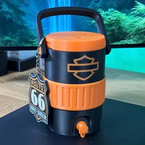 Harley Davidson Can Koozie