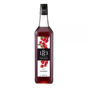 1883 Maison Routin Cranberry Syrup - Bottle (1L)